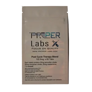 Alternative view of PCT Tablets – Proper Labs [60tabs/102.5mg]