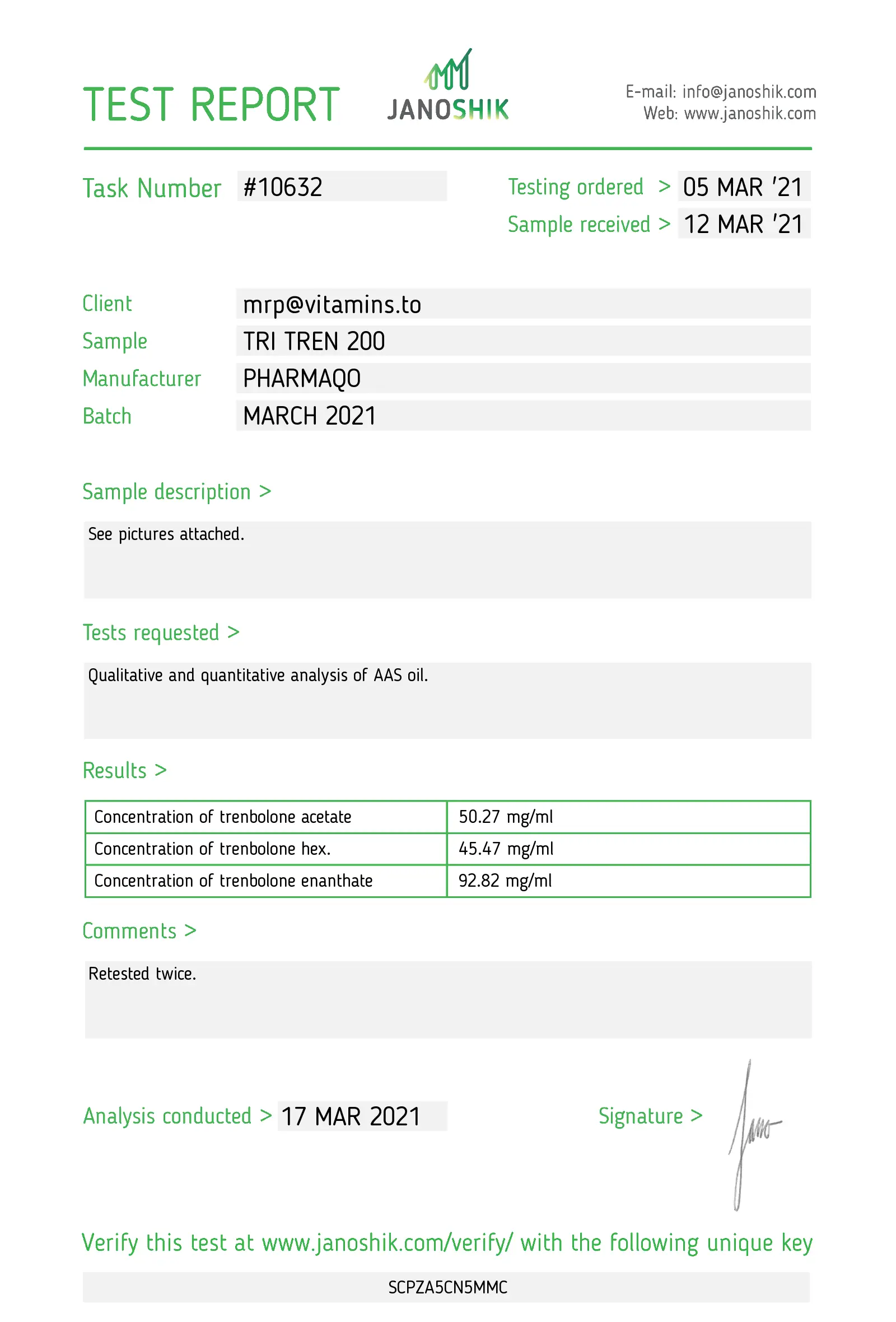 Tri-Tren – Pharmaqo Labs - Image 3