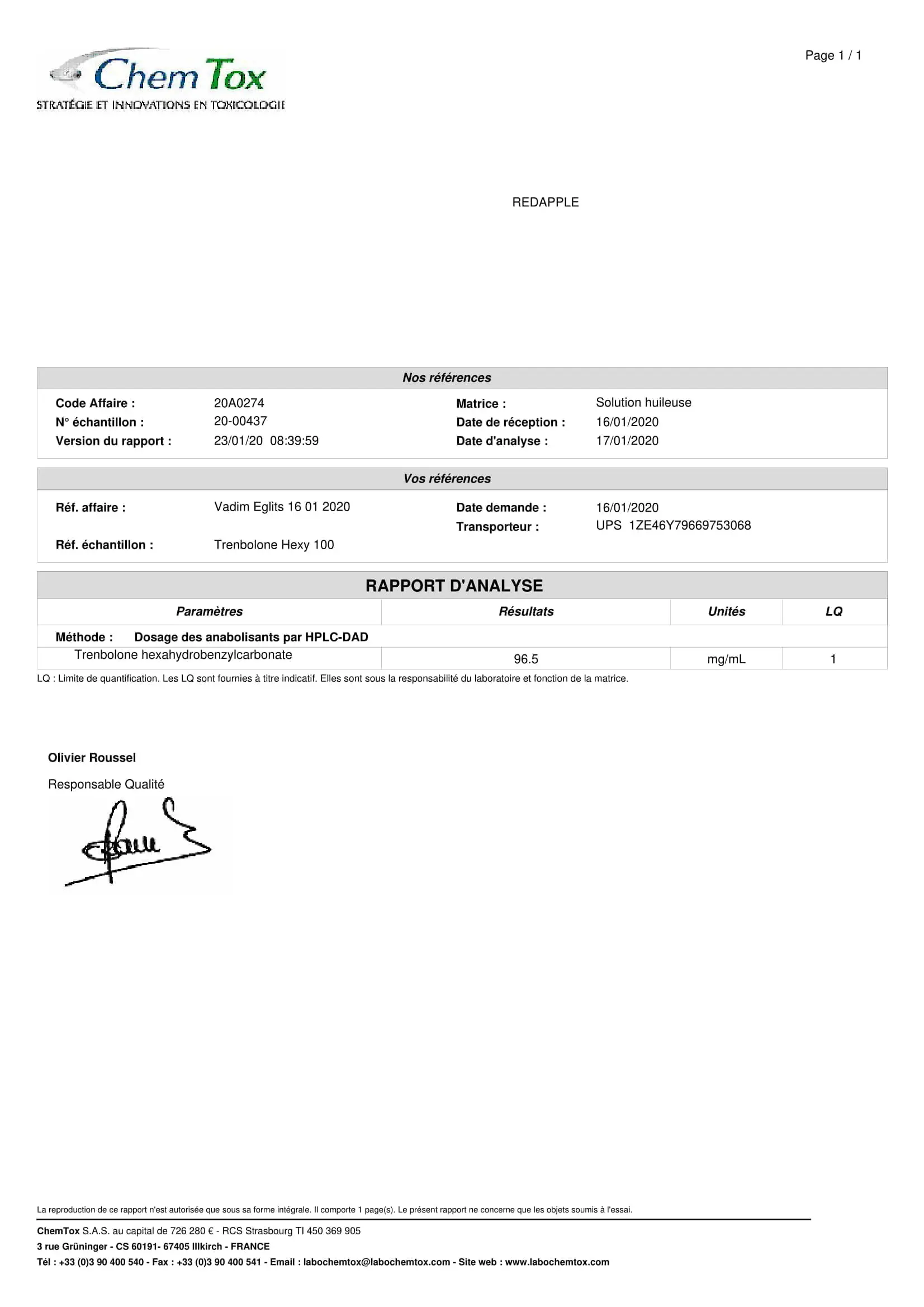 Trenbolone Hexy – Pharmaqo Labs - Image 6