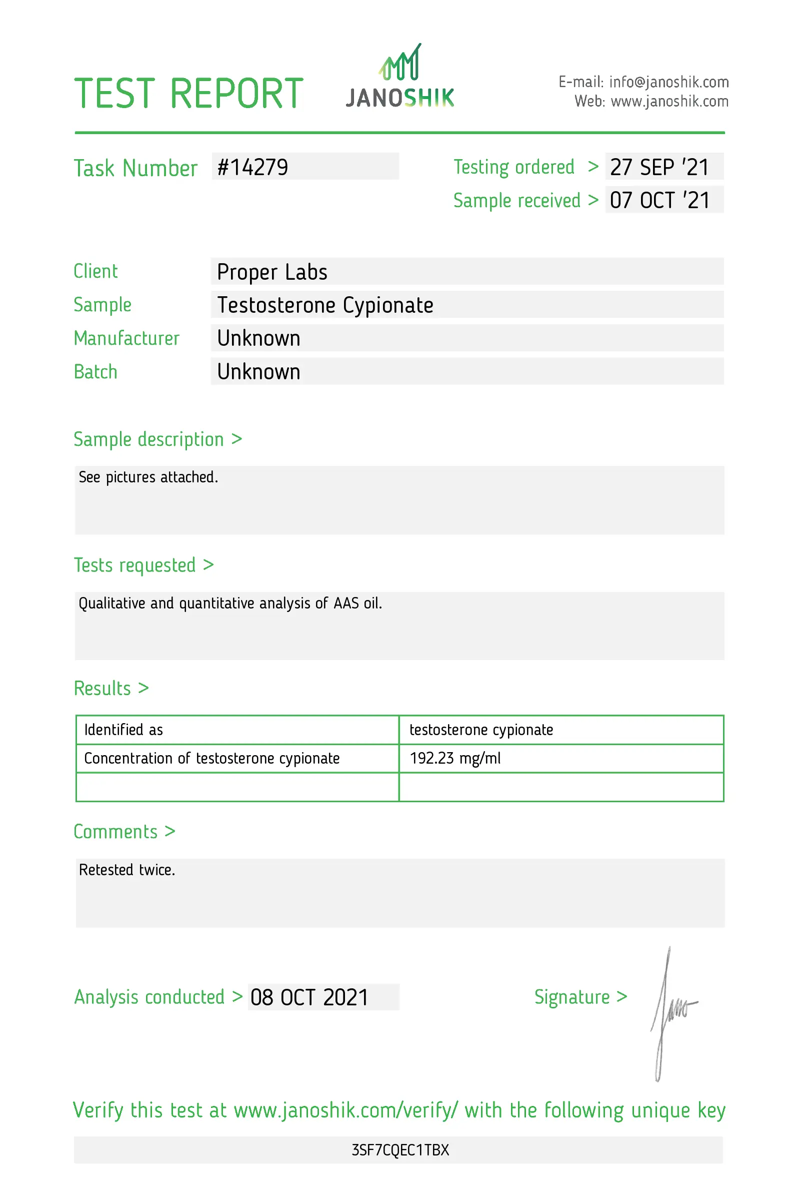 Testosterone Cypionate 200 – Proper Labs - Image 2