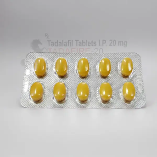 Tadafire 20 – Kamagra Tadalafil 20mg/10tabs